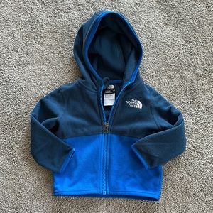 The North Face Kids Blue and Dark Blue Jacket